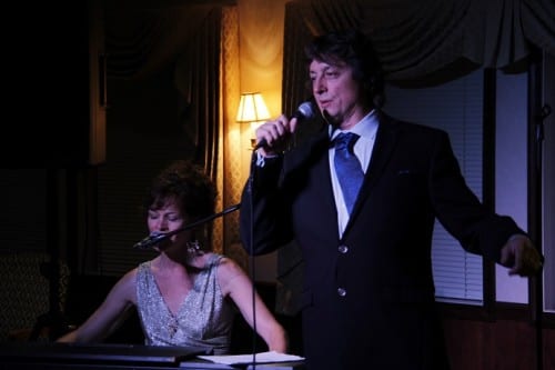 Steven Marking and wife JoAnn Funk team up for a tribute to Frank Sinatra during the Oct. 10-17 Queen of the Mississippi voyage from St. Louis to St. Paul.