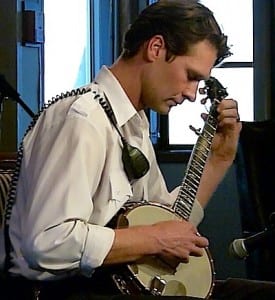 A self-taught banjo player, Captain Kevin Martin shares his talents on the S.S. Legacy.